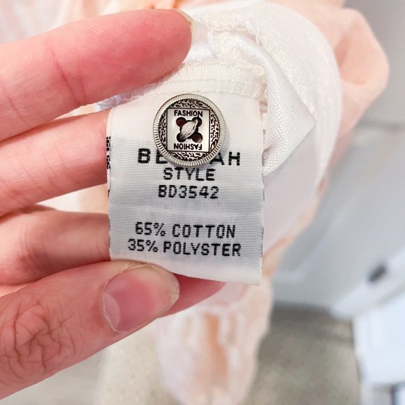 Beulah Ruffled Cottagecore Style Lace Mini Dress - Picture 9 of 12